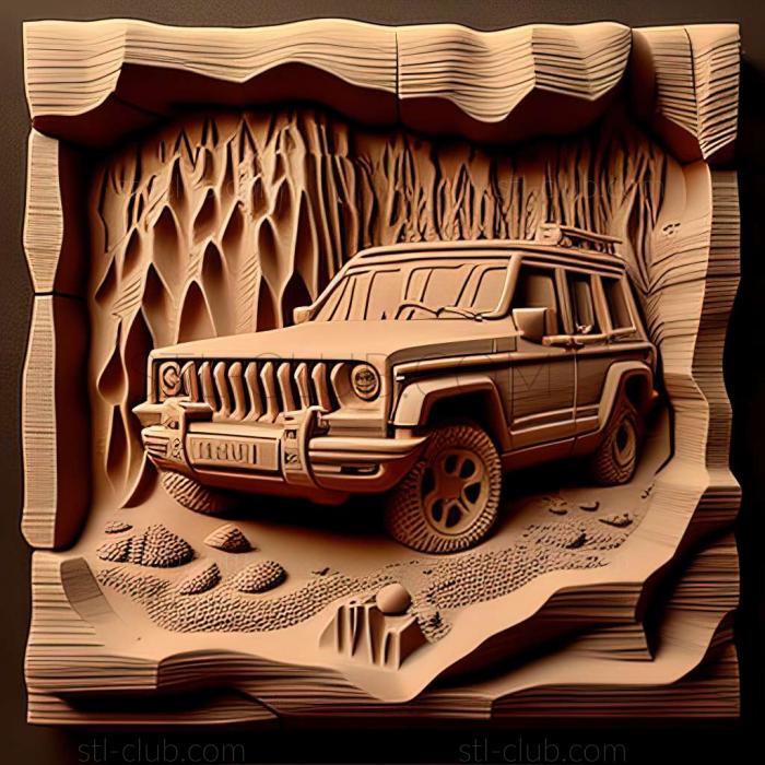 3D model Jeep Cherokee SJ (STL)